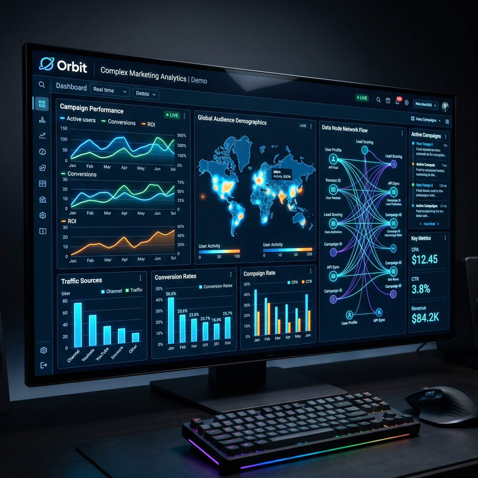 Orbit: Strategic Marketing Data Visualizer